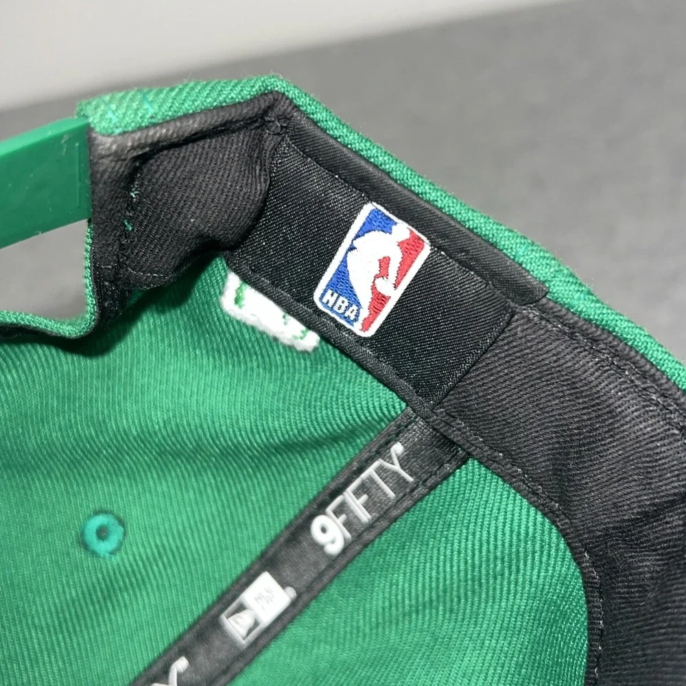 Boston Celtics New‎ Era Hat 9Fifty Snapback Green NBA Basketball SnapBack